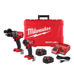 COMBO TALADRO 1/2  Y DESTORNILLADOR DE IMPACTO HEXAGONAL 1/4 M18 FUEL MILWAUKEE