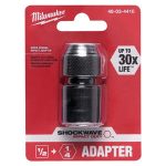 48-03-4410 Shockwave  Adaptador hexagonal cuadrado de 1/2 pulgadas por 1/4 pulgadas