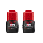 M12 CP1.5 BATERÍA PACK DE 2