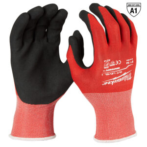 48-22-8901  GUANTES ANTICORTE NIVEL 1 BAÑADOS EN NITRILO M