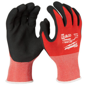 48-22-8902  GUANTES ANTICORTE NIVEL 1 BAÑADOS EN NITRILO L