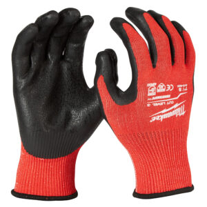 48-22-8930 Guantes bañados en nitrilo de nivel 3 para cortes