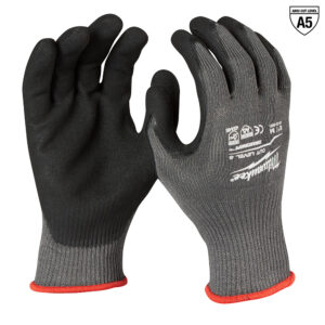 48-22-8951  GUANTES ANTICORTE NIVEL 5 BAÑADOS EN NITRILO M