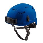 48-73-1304  Casco de seguridad con borde delantero  Tipo 2 Clase C- Azul, Ventilado