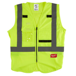 48-73-5022  CHALECO DE SEGURIDAD ALTA VISIBIIDAD AMARILLO G/XG