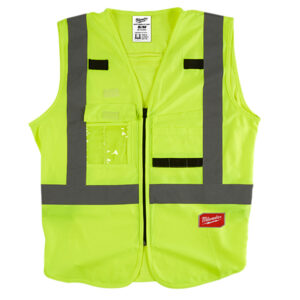 48-73-5063  CHALECO DE SEGURIDAD AMARILLO ULTRA REFLEJANTE XXG/XXXG