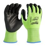 48-73-8923  GUANTES ANTICORTE  NIVEL 2 CON RECUBRIMIENTO DE POLIURETANO ULTRA REFLEJANTE XG