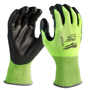 48-73-8944 GUANTES ANTICORTE  NIVEL 4 CON RECUBRIMIENTO DE POLIURETANO ULTRA REFLEJANTE XXG