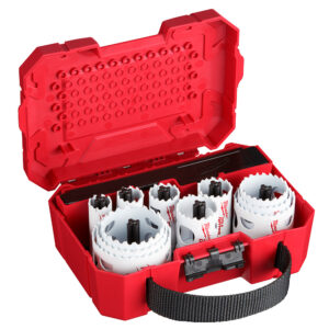 49-22-4175 KIT DE BROCA SIERRA HOLE DOZER USO GENERAL 15 PZAS (3/4?, 7/8?, 1?, 1 1/8?, 1 3/8?, 1 1/2?, 1 3/4?, 2?, 2 1/2?, 2 1/4?, 2 1/8?, 3/8 VÁSTAGO GUÍA, 3 1/2? BROCA GUÍA, 1/8? LLAVE HEXAGONAL, 7/16? VÁSTAGO GUÍA).