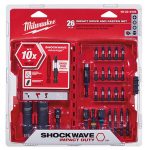 48-32-4408 Juego de 26 destornilladores Y sujetadores SHOCKWAVE