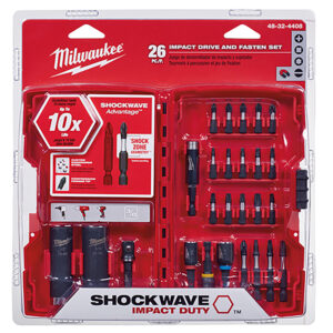48-32-4408 Juego de 26 destornilladores Y sujetadores SHOCKWAVE